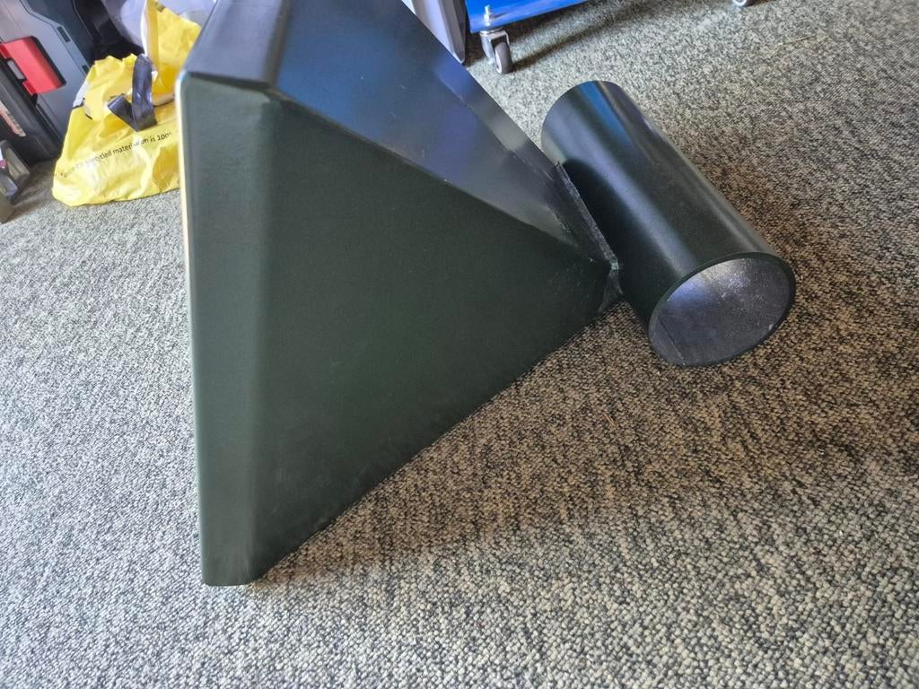 Zware stalen kogelvanger, Ophalen