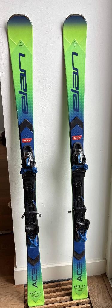 High performance slalomskies Elan Ace SLX 159 cm, 160 tot 180 cm, Zo goed als nieuw, Carve, Skiën