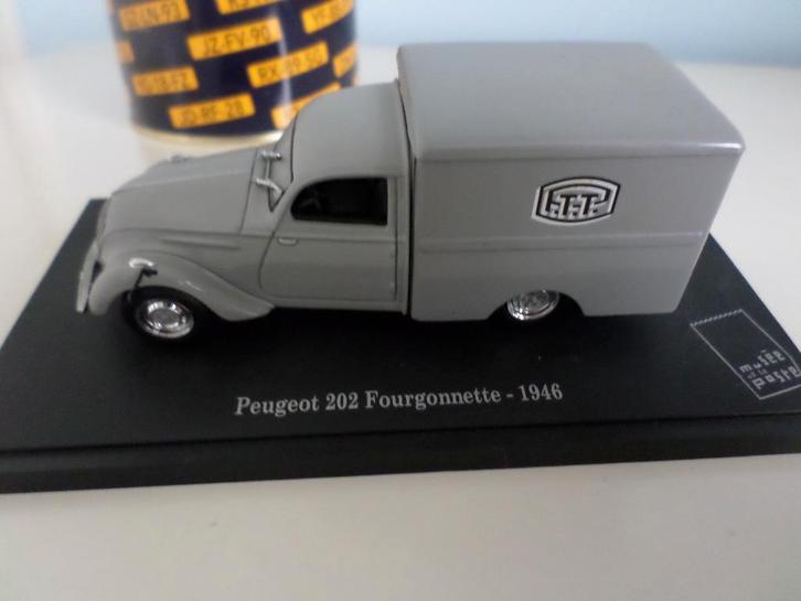 PEUGEOT  202 FOURGONNETTE van 1946, Hobby en Vrije tijd, Modelauto's | 1:43, Nieuw, Auto, Norev, Ophalen of Verzenden