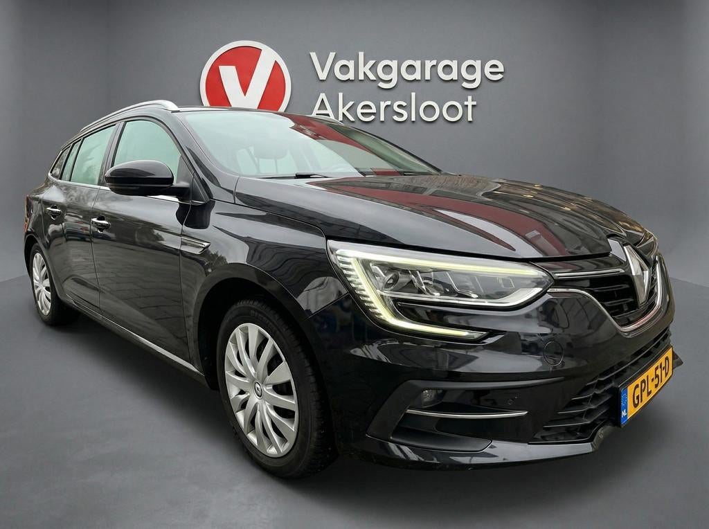 Renault Mégane Estate 1.0 TCe Life / Parkeersensoren / Came, Auto's, Stof, Gebruikt, Zwart, Handgeschakeld