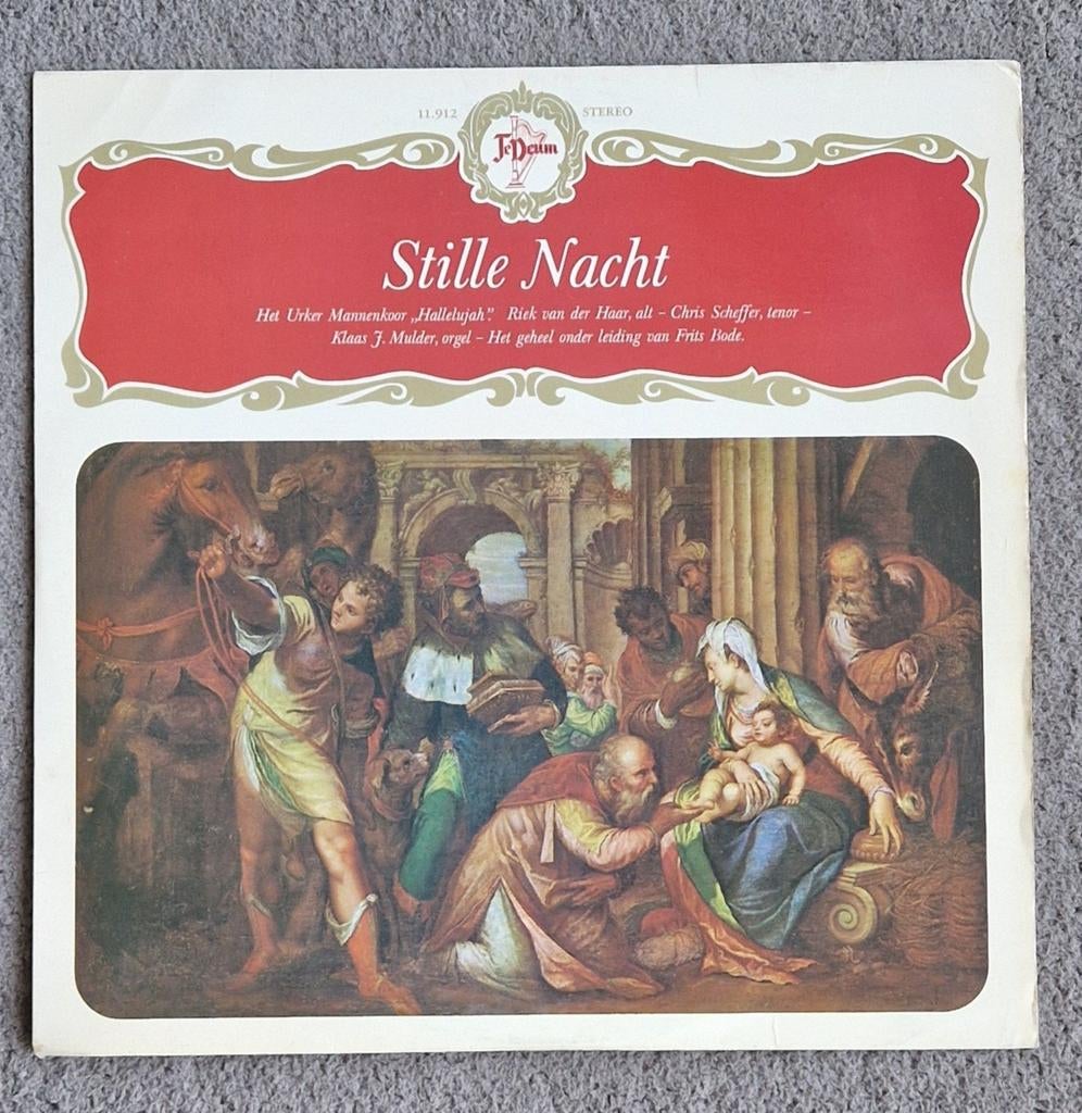 Stille Nacht - Het Urker Mannenkoor Hallelujah LP, Gebruikt, Modernisme tot heden, Ophalen of Verzenden, 12 inch