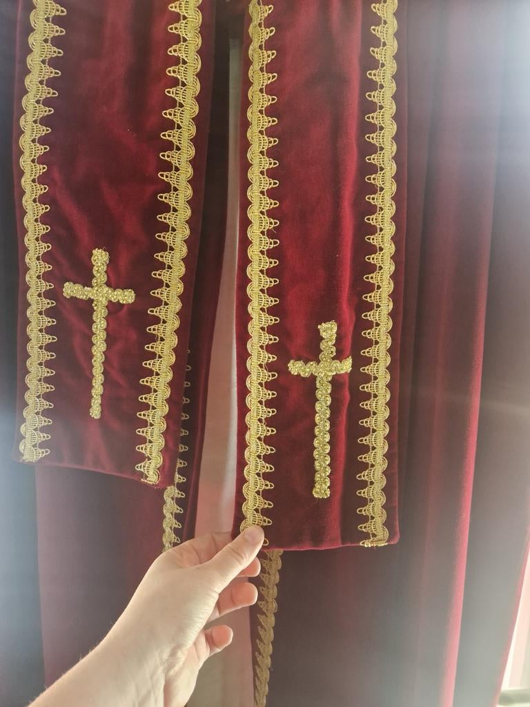 Sinterklaas pak - 1.32m lang, Verzenden, Gebruikt