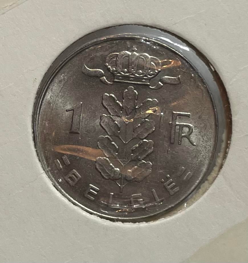 1 franc België 1977, Ophalen of Verzenden