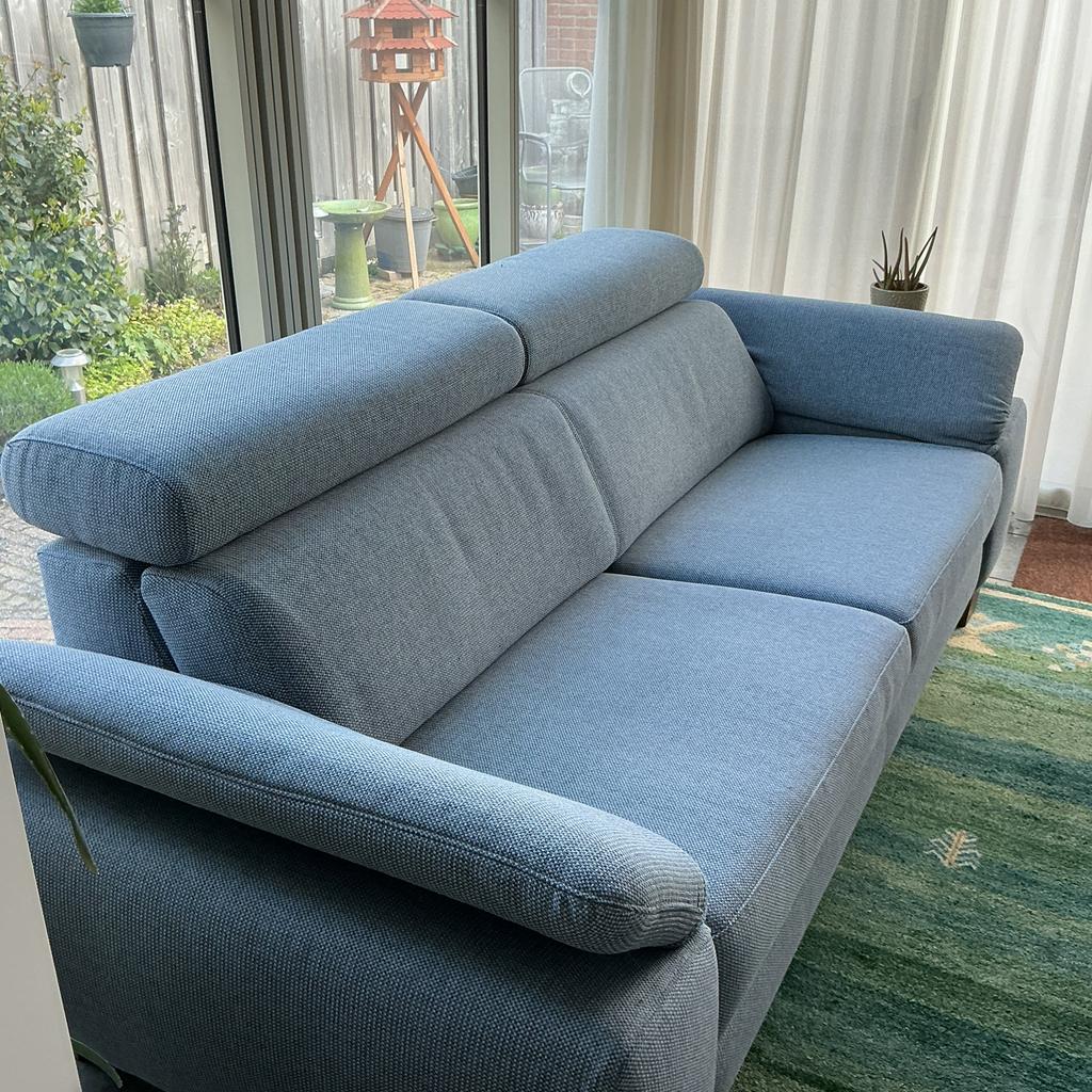 2,5 zits bank, Ophalen, Zo goed als nieuw, Minder dan 75 cm, Stof