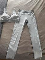 Alo yoga set maat S Airbrush Heart Throb legging en top, Ophalen of Verzenden, Nieuw, Maat 36 (S), Grijs