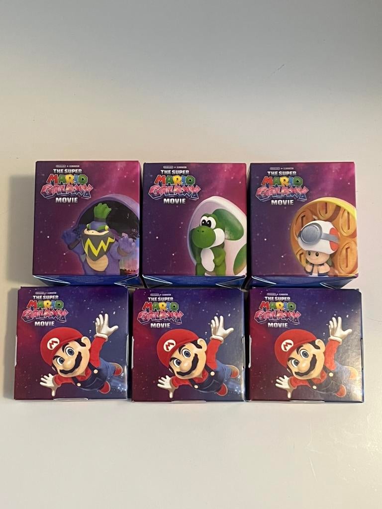 The Super Mario Galaxy Movie - Happy Meal toys, Ophalen of Verzenden, Nieuw