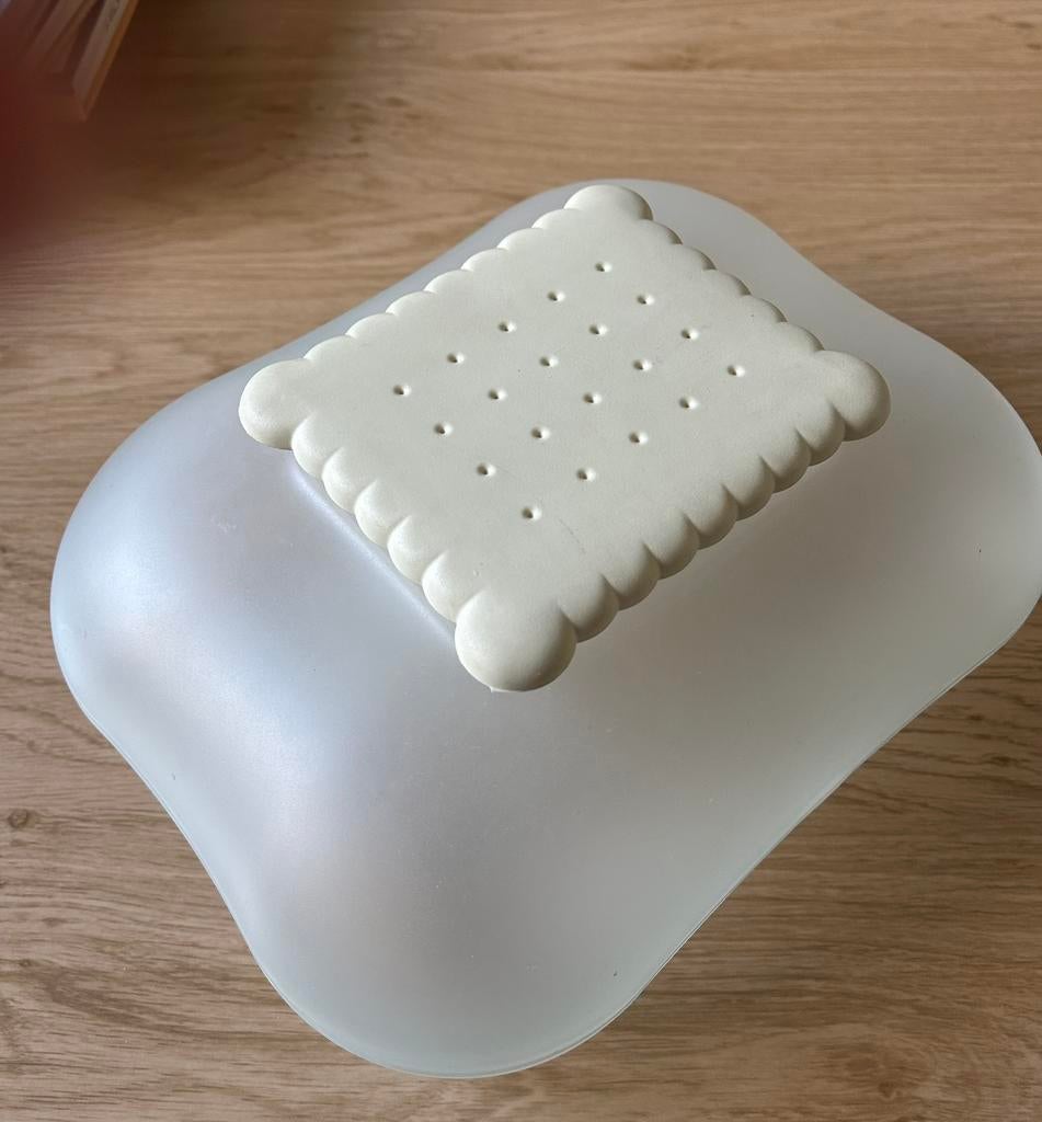 Alessi Mary Biscuit koektrommel, Huis en Inrichting, Keuken | Tupperware, Ophalen of Verzenden, Gebruikt, Overige typen