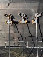 3 Sector sproeiers, Sektorsproeier, Geka aansl, grondpen, Tuin en Terras, Ophalen of Verzenden, Zo goed als nieuw, Sectorsproeier