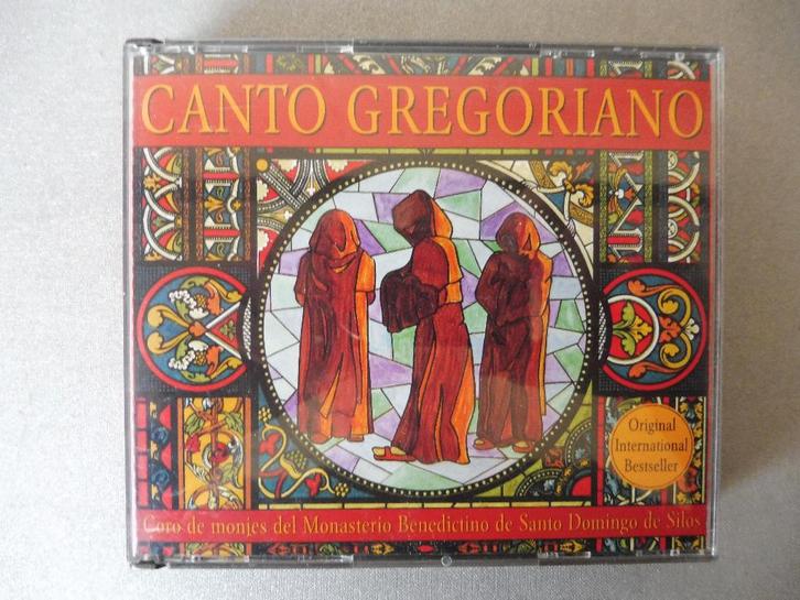 2CD: Canto Gregoriano, Cd's en Dvd's, Cd's | Religie en Gospel, Zo goed als nieuw, Overige genres, Ophalen