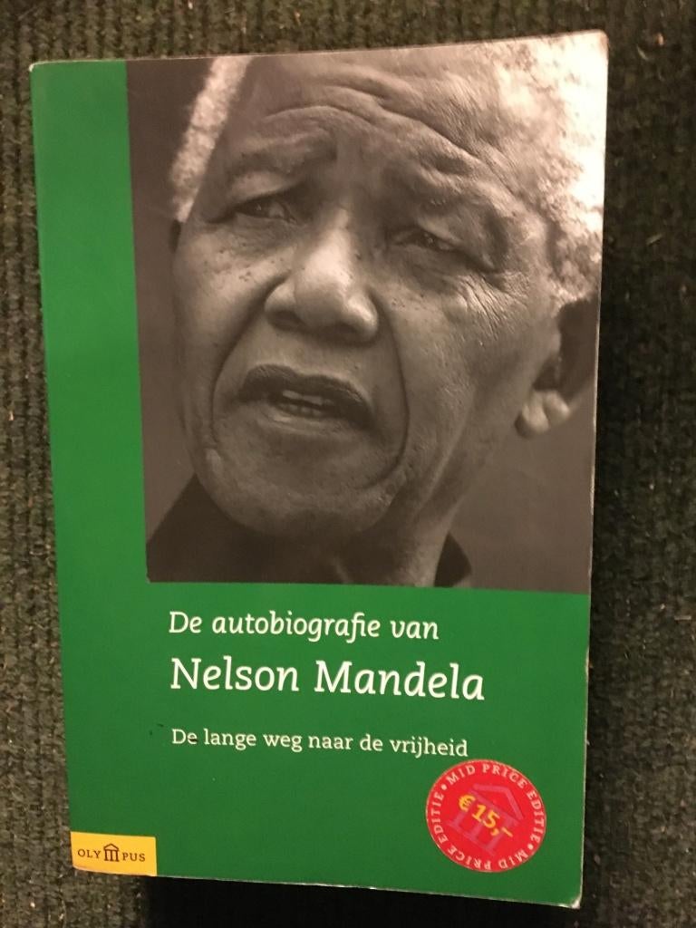 De autobiografie van Nelson Mandela; Nelson Mandela #Afrika, Gelezen, Ophalen of Verzenden, Politiek, Nelson Mandela