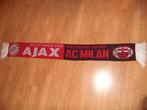 1 ajax ac milaan sjaal, Maat XL, Ophalen of Verzenden, Zo goed als nieuw, Shirt