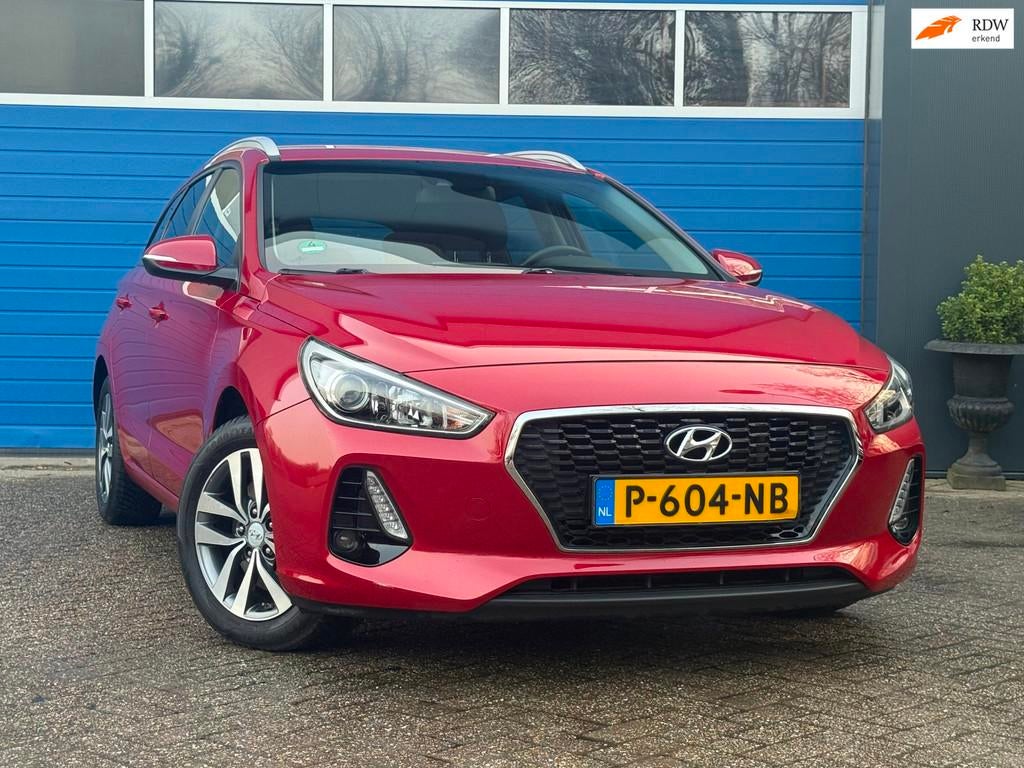 Hyundai I30 Wagon 1.4 T-GDI 140PK Premium|Navi|Climate, Auto's, Voorwielaandrijving, Stof, 4 cilinders, Handgeschakeld