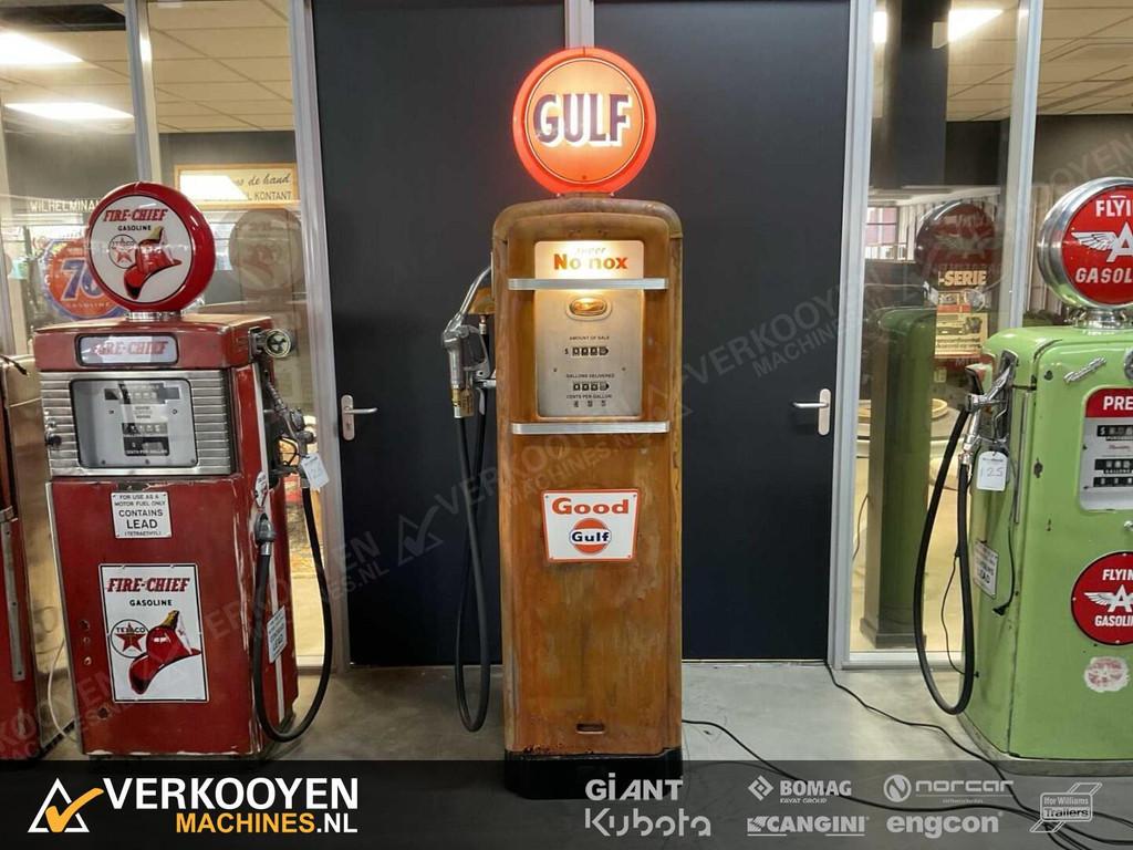 1955 Gilbarco Gulf Benzinepomp VK8910, Verzamelen, Gebruikt