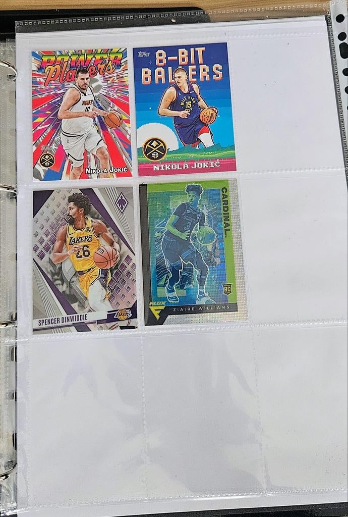 NBA Basketbal Kaarten Verzameling - Diverse Spelers, Ophalen of Verzenden, Zo goed als nieuw, Meerdere kaarten