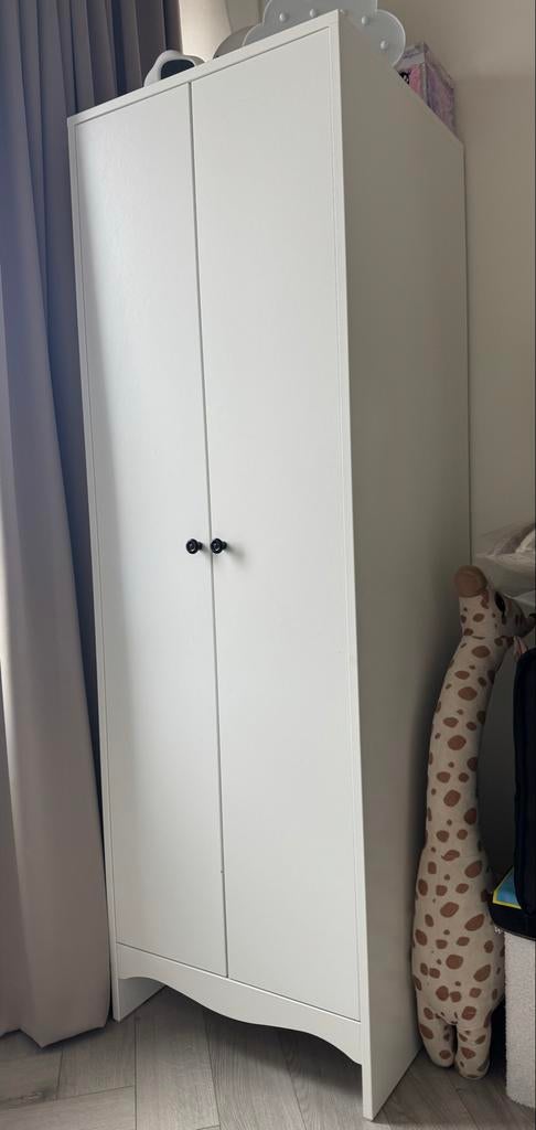 Ikea Smagora kinderkledingkast wit, Huis en Inrichting, Kasten | Kledingkasten, Ophalen, Overige materialen, Gebruikt, 100 tot 150 cm