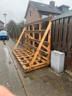 Houten kozijnenbok 3x2m gratis afhalen, Ophalen, 225 cm of meer, Overige typen, Zo goed als nieuw