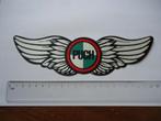 sticker oud Puch brommer vintage vleugel wings bromfiets, Verzamelen, Verzenden, Zo goed als nieuw, Bedrijf of Vereniging