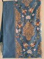 Kasjmier sjaal met borduursel, Ophalen of Verzenden