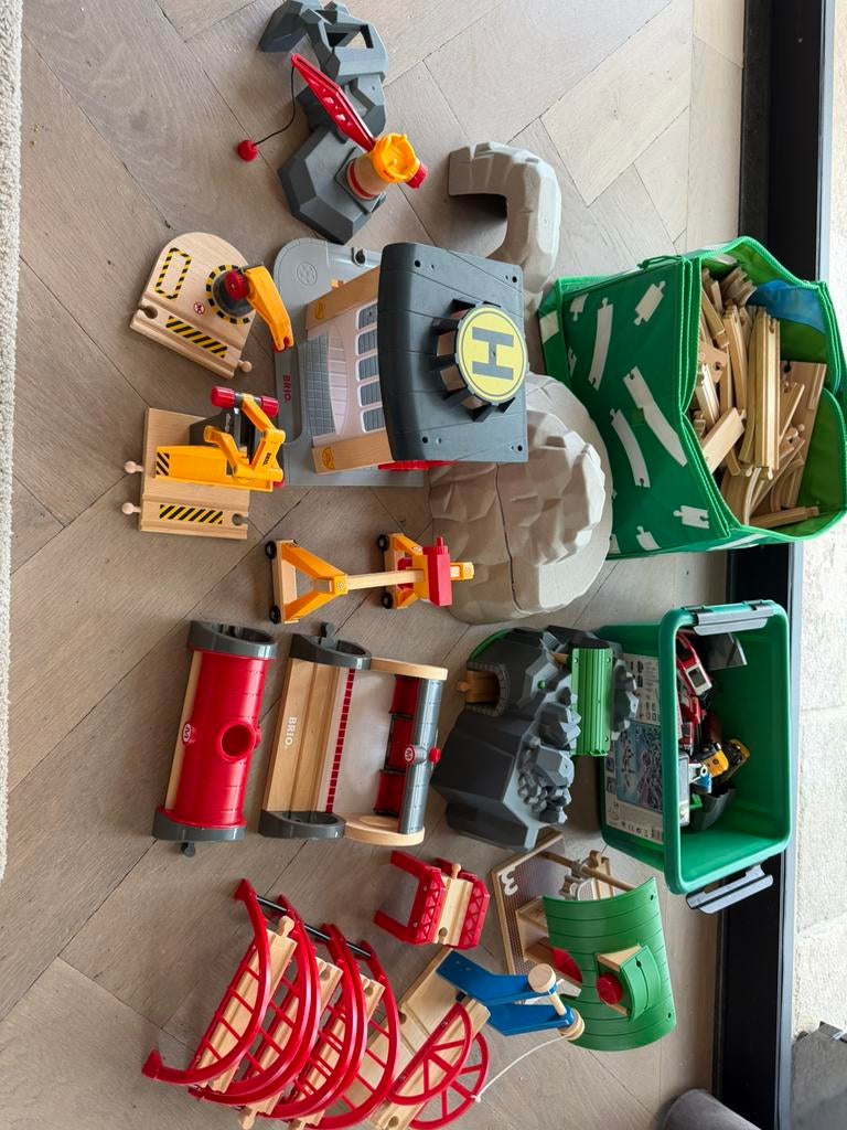 Brio houten trein hele collectie, Ophalen, Zo goed als nieuw
