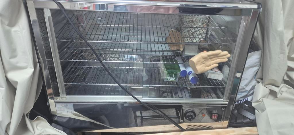 Warmte vitrine GGM Gastro - Perfect voor horeca, Ophalen of Verzenden, Gebruikt