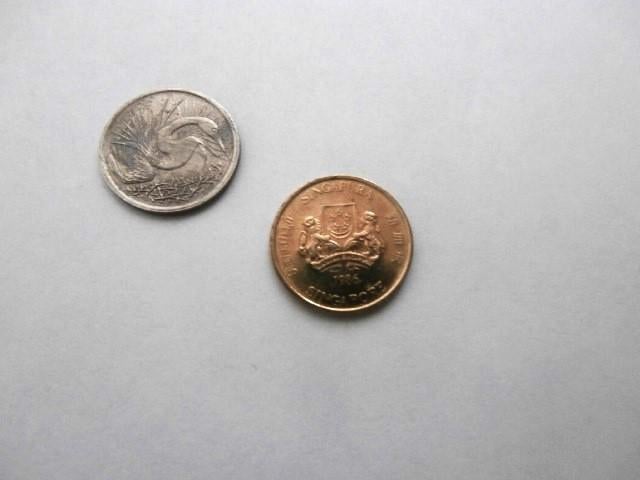 Munten Singapore 1978 -1985 -1986 -1987 -1991 -1993 -1997, Verzenden, Zuidoost-Azië, Setje