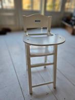 Micki Poppen Kinderstoel - Wit Houten Speelstoel, Ophalen of Verzenden, Gebruikt, Overige typen