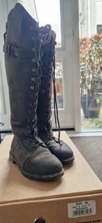 Paardrij laarzen met bont Hkm, Dieren en Toebehoren, Ophalen of Verzenden, Zo goed als nieuw, Dressuur, Schoeisel