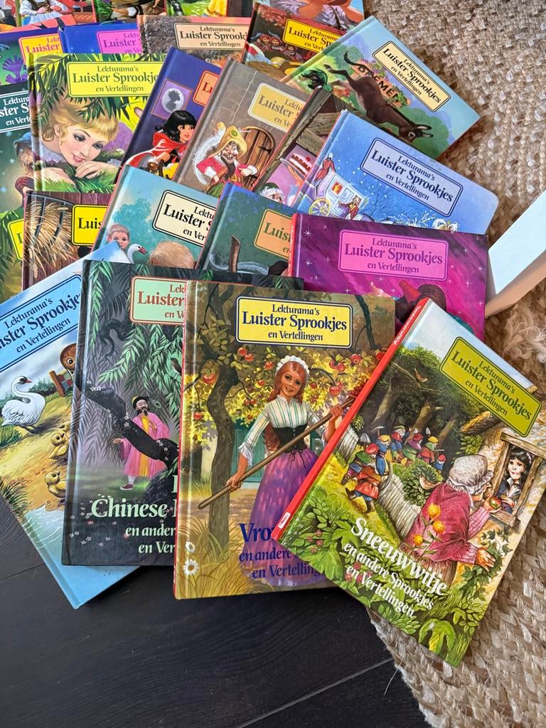 Lekturama Luister Sprookjes en Vertellingen 25 stuks, Ophalen of Verzenden, Gelezen