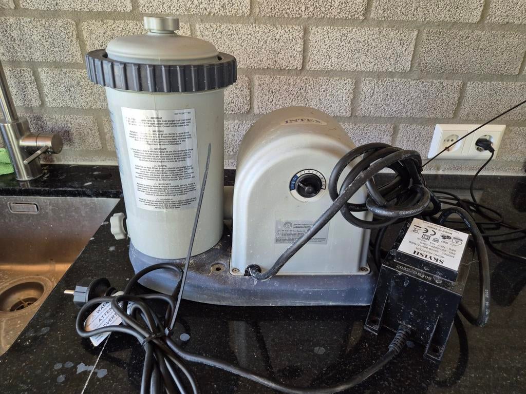Intex  C1500 zandfilterpomp voor zwembad of vijver, Ophalen, Gebruikt