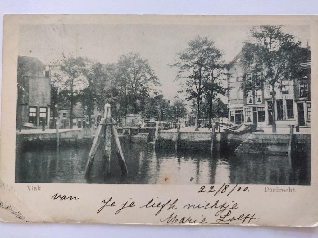 X752 Dordt 1900, Ophalen of Verzenden, Voor 1920, Noord-Holland