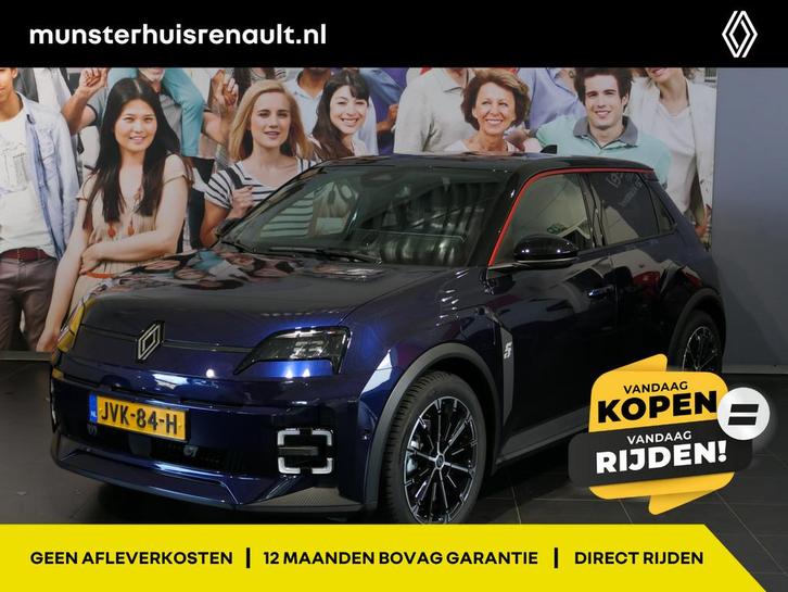 Renault 5 comfort range techno 52 kWh - Occasion Lease vanaf, Auto's, Renault, Bedrijf, Te koop, ABS, Achteruitrijcamera, Adaptive Cruise Control