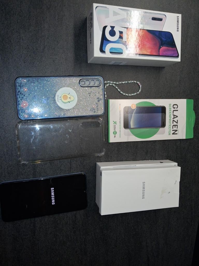 Te koop samsung a50, Telecommunicatie, Mobiele telefoons | Samsung, Gebruikt, Overige modellen, Wit, Ophalen of Verzenden