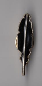 Veer emaille pin, Gebruikt, Niet vindbaar, Niet vindbaar, Speldje of Pin