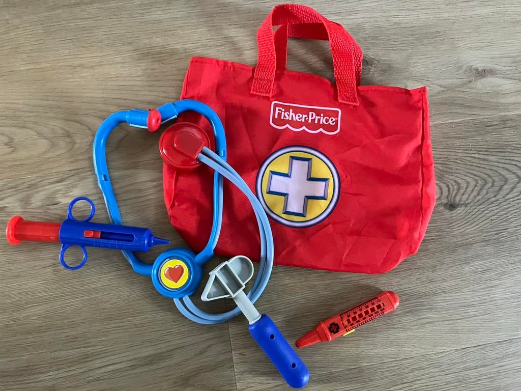 Dokter set Fisher-Price, Ophalen of Verzenden, Zo goed als nieuw, Speelset