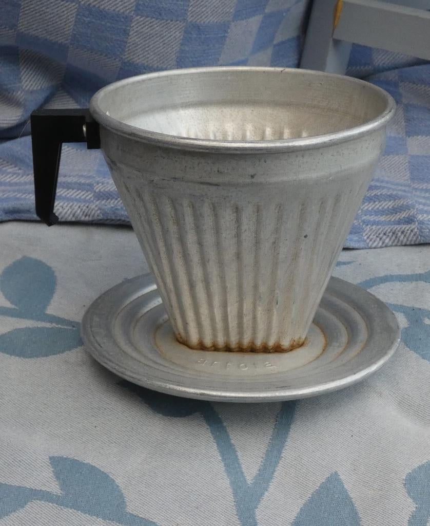 oude koffiefilter/ aluminium koffiefilter, Ophalen of Verzenden