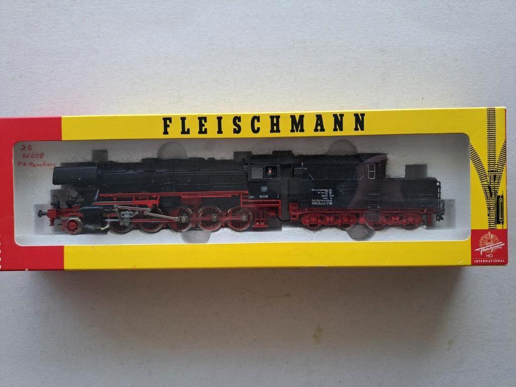 Stoomlocomotief H0, Gebruikt, Fleischmann, Ophalen of Verzenden, Analoog