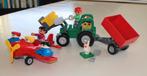 vliegtuig en tractor van duplo, Ophalen, Zo goed als nieuw, Duplo