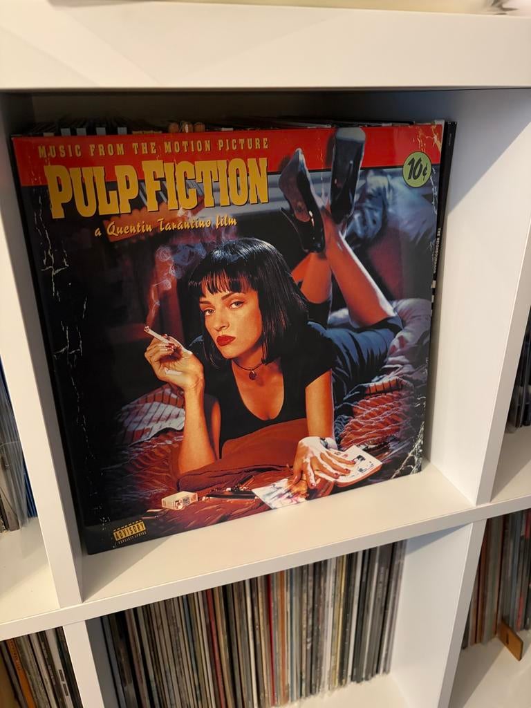 Pulp Fiction Soundtrack vinyl, Ophalen of Verzenden, Zo goed als nieuw, 12 inch