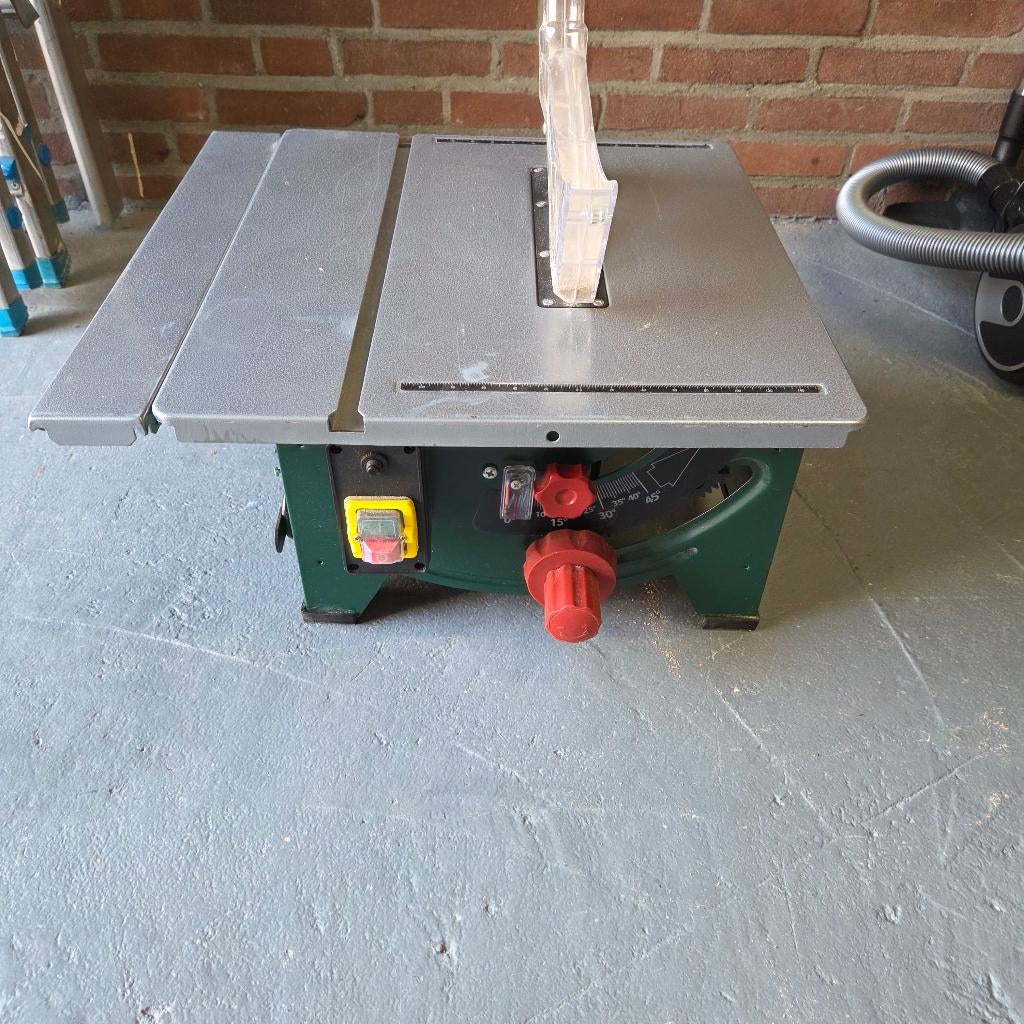 Mobiele tafelcirkelzaag, Cirkelzaag, Ophalen of Verzenden, 30 tot 70 mm, 1200 watt of meer