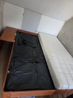 auping auronde bed, Huis en Inrichting, Slaapkamer | Bedden, Ophalen, Bruin, Tweepersoons, 180 cm