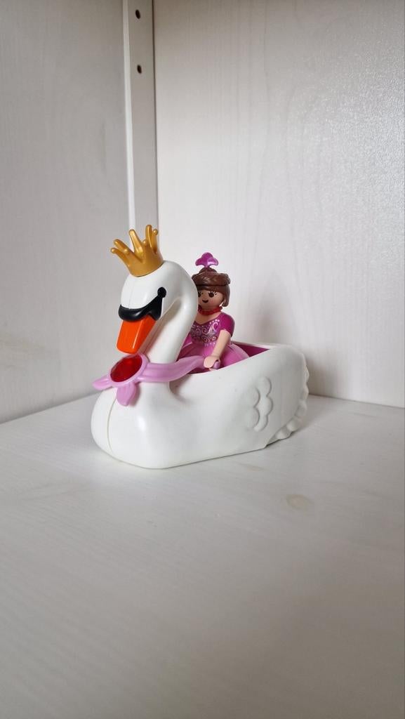 Playmobil Prinses in zwanenboot 5476, Ophalen of Verzenden, Zo goed als nieuw, Complete set