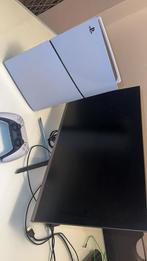PS5 digital edition (slim) met monitor, Ophalen, IPS, Full HD, Zo goed als nieuw