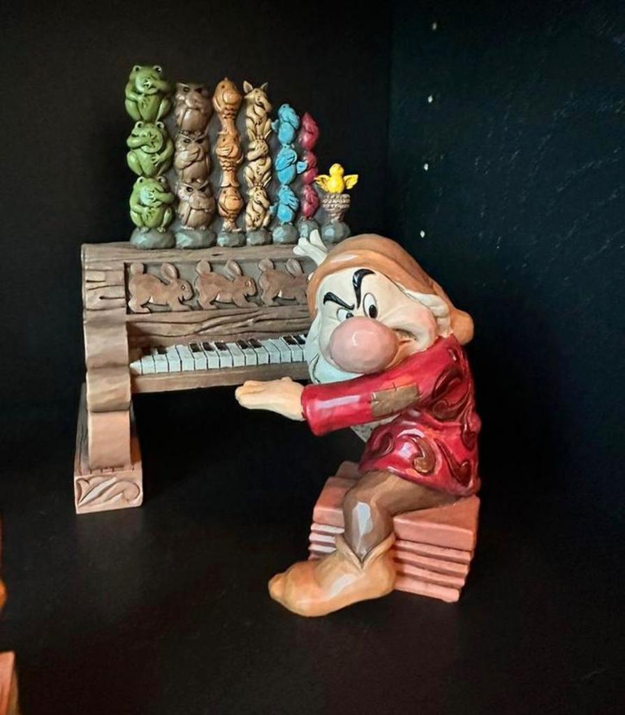 Disney Traditions Grumpy, Ophalen of Verzenden, Zo goed als nieuw, Beeldje of Poppetje