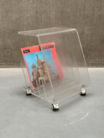 Vintage plexiglas LP-houder op wielen, Kinderen en Baby's, Speelgoed | Playmobil, Ophalen, Gebruikt, X, X