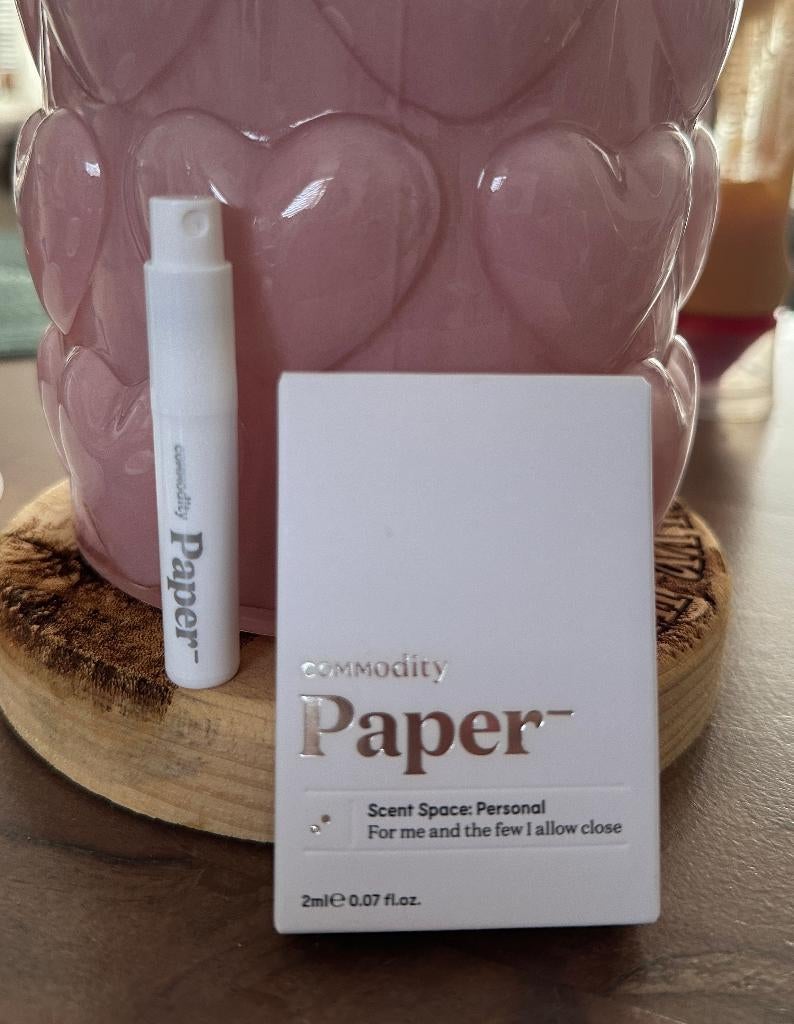 2ml edp Commodity Paper Scent Space Personal nieuw, Ophalen of Verzenden, Nieuw