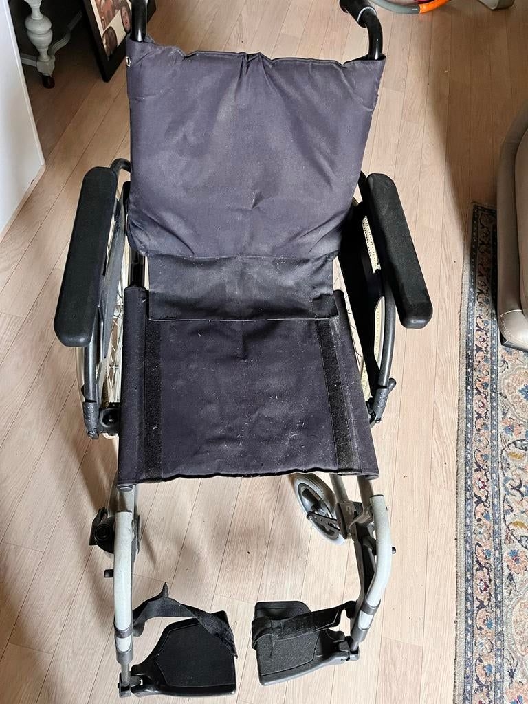 Breezy rolstoel inklapbaar, Ophalen, Inklapbaar, Gebruikt, Duwrolstoel