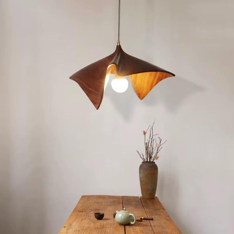 Japandi | Wabi Sabi | Hanglamp| Nieuw in doos, Huis en Inrichting, Lampen | Hanglampen, Hout, Japandi, Wabi Sabi, Nieuw, Ophalen of Verzenden