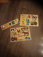 Houten puzzel, Ophalen