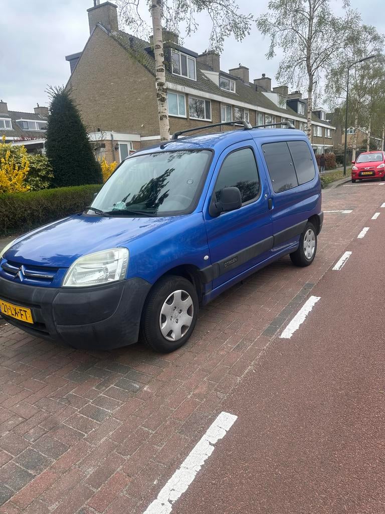 Citroën Berlingo 1.4 I 2003 Blauw, Auto's, Citroën, 4 cilinders, Blauw, Berlingo, Handgeschakeld