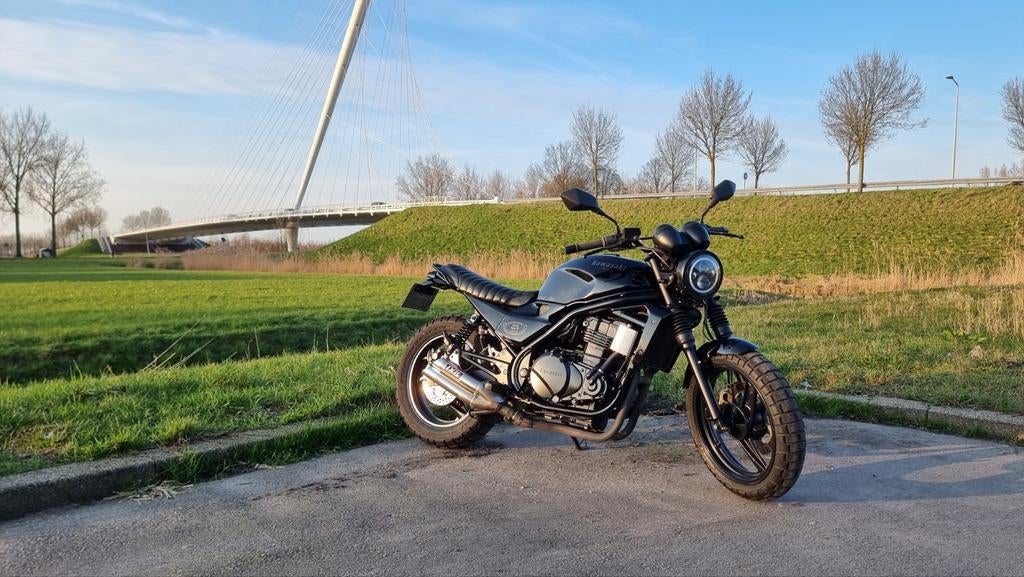 Kawasaki ER-5 1997 Scrambler, Motoren, 2 cilinders, Particulier, Minimaal motorrijbewijs A2, Naked bike